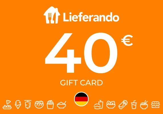 Lieferando Gift Card 40 EUR Key - GERMANY